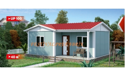 40 m² Tek Katlı Prefabrik Ev