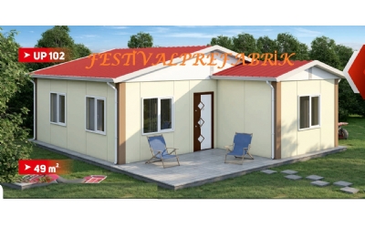 49 m² Tek Katlı Prefabrik Ev