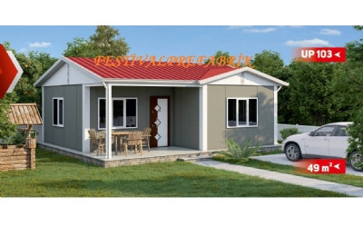 49 m² Tek Katlı Prefabrik Ev
