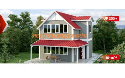 Çift Katlı Prefabrik Ev