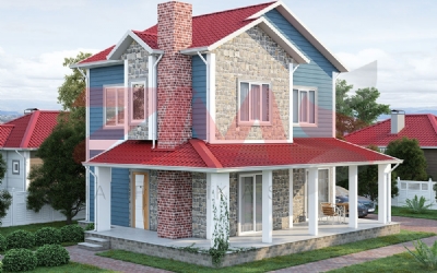 Çift Katlı Çelik Ev